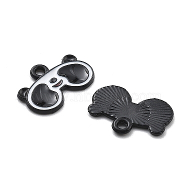 Panda Theme Alloy Enamel Pendants(ENAM-F150-04)-2