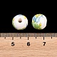 Floral Printed Porcelain Beads(PORC-Q199-10mm-10)-3