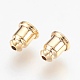 Brass Ear Nuts(KK-F759-37G-NF)-1