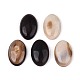 Natural Grey Agate(Dyed & Heated) Cabochons(G-N361-05B-02)-1