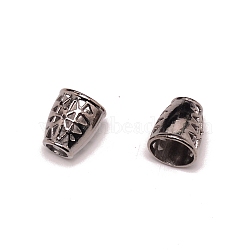 Iron Bead Cone, for Clasp Making, Gunmetal, 13x11.5mm, Hole: 5.5mm(IFIN-WH0063-01B)