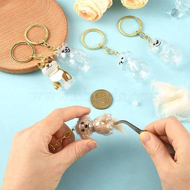 Iron Plastic Keychains(KEYC-FZC0001-001C-G)-6