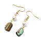 304 Stainless Steel Dangle Earrings(EJEW-JE07160)-5