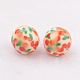 Spray Painted Resin Beads(GLAA-F049-A14)-2