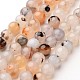 Chapelets de perles d'agate naturelle(X-G-D845-04-6mm)-1