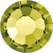 Preciosa&reg MAXIMA Crystal No Hotfix Flatback Stones, Czech Crystal, Dura Foiling, Round(438 11 615 Chaton Rose), 50230 Olivine, SS10(2.7~2.9mm)(Y-PRC-NSS10-50230)