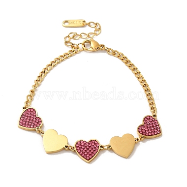 Heart Rhinestone Bracelets