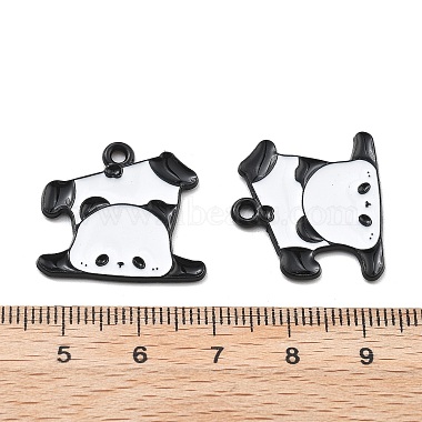 Panda Theme Alloy Enamel Pendants(ENAM-F150-02)-3