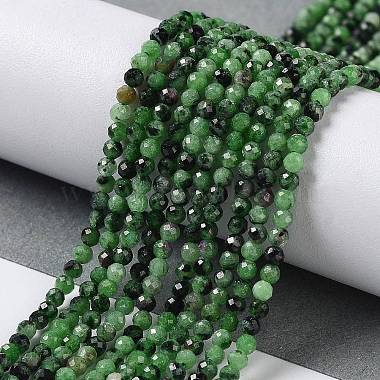 Natural Ruby in Zoisite Beads Strands(G-L587-A01-01)-4