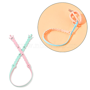 Silicone Baby Pacifier Holder Chains(SIL-P004-B01)-2