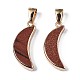 Synthetic Goldstone Pendants(G-S359-314C)-2