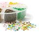 8000Pcs 8 Colors Handmade Polymer Clay Sprinkle Beads(CLAY-YW0001-13B)-5