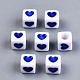 Opaque Acrylic European Beads(OPDL-S078-09)-2
