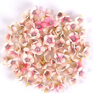 Silk Artificial Flower, for DIY Wedding Party Garland Decoration, PeachPuff, 23x23x16mm(FIND-WH0063-17E)