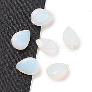 Opalite Cabochons, Teardrop, Faceted, 8x6x3.5mm(G-C146-01I)