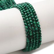 Synthetic Malachite Beads Strands, Round, 2~2.5mm, Hole: 0.5mm, about 170~220pcs/strand, 15.16~15.75''(38.5~40cm)(G-B090-A13-01)