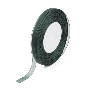 Sheer Organza Ribbon, Wide Ribbon for Wedding Decorative, Sea Green, 3/4 inch(20mm), 25yards(22.86m)