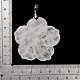 Natural Quartz Crystal Pendants(G-B040-01P-19)-3