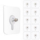 36Pcs Acrylic Traceless Hook Hangers(AJEW-CA0005-07E)-1