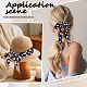 1Pc Polyester Long Silk Scarf(AJEW-CY0003-22A)-6