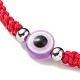 Resin Evil Eye Braided Bead Bracelet(BJEW-JB08425-01)-5