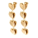 304 Stainless Steel Stud Dangle Earrings(EJEW-E616-02G)-2
