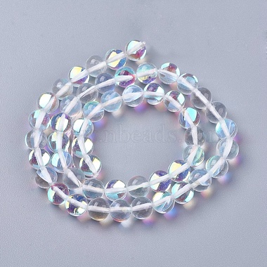 Synthetic Moonstone Beads Strands(G-E468-H02-8mm)-2