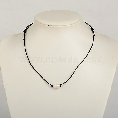 Freshwater Pearl Beaded Necklaces(NJEW-JN00666)-3