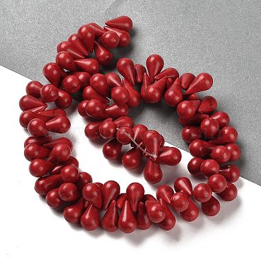 Synthetic Howlite Beads Strands(TURQ-F018-07B)-3
