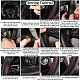 SUPERFINDINGS Genuine Leather Steering Wheel Cover(AJEW-FH0001-95)-4