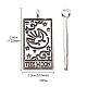 10Pcs Tibetan Style Alloy Pendants(TARO-YW0001-01)-4