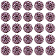 200Pcs Pave Disco Ball Beads(RB-PA0001-11F)-1
