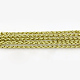 Плетеные неэластичный бисером металлические шнуры(MCOR-R002-1.5mm-02)-1