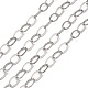 Electroplate Brass Paperclip Chains(CHC-L019-31P)-1