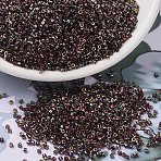 MIYUKI Delica Beads, Cylinder, Japanese Seed Beads, 11/0, (DB2207) Magic Wine, 1.3x1.6mm, Hole: 0.8mm, about 10000pcs/bag, 50g/bag(SEED-X0054-DB2207)