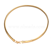 304 Stainless Steel Necklaces, with Lobster Claw Clasps, Golden, 19.6 inch(50cm)(NJEW-I193-06C)