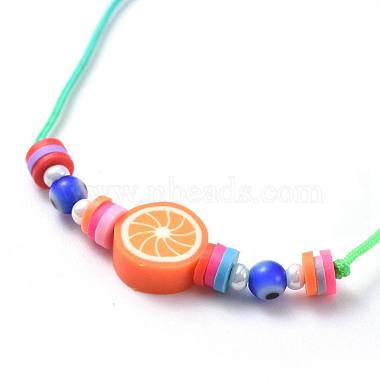 Adjustable Nylon Thread Kid Braided Beads Bracelets(BJEW-JB04454-M)-3
