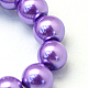 cuisson peint perles de verre nacrées brins de perles rondes(HY-Q003-10mm-27)-3