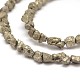Natural Pyrite Nuggets Beads Strands(G-I125-85)-3