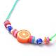 Adjustable Nylon Thread Kid Braided Beads Bracelets(BJEW-JB04454-M)-3