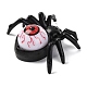 Halloween Resin Spider with Scary Eyeball LED Light Figurines Ornament(AJEW-Z036-01A)-3