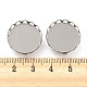 304 Stainless Steel Brooch Base Settings(FIND-D035-03C-P)-3