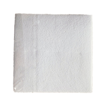 Rectangle Non Woven Fabric Embroidery Needle Felt for DIY Crafts, White, 150x150mm