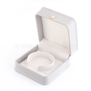 PU Leather Bracelet Bangle Gift Boxes(X-LBOX-L005-G01)-3