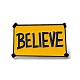 BELIEVE Word Alloy Enamel Pins(JEWB-A024-16)-1