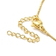 Word Love Pendant Necklaces(NJEW-G082-02A-G)-3