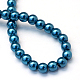 Chapelets de perles rondes en verre peint(HY-Q330-8mm-06)-4