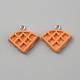 10Pcs Opaque Resin Pendants(CRES-WH0017-06J-P)-1