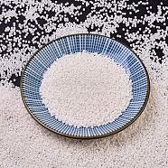 MIYUKI Delica Beads, Cylinder, Japanese Seed Beads, 11/0, (DB1510) Matte Opaque Bisque White, 1.3x1.6mm, Hole: 0.8mm, about 10000pcs/bag, 50g/bag(SEED-X0054-DB1510)