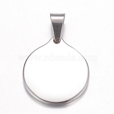 Tarnish Resistant 304 Stainless Steel Pendants(STAS-P048-04)-3